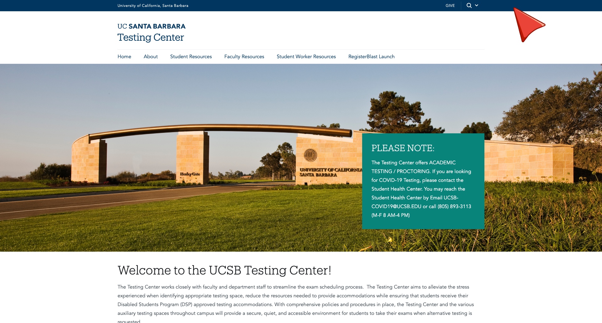 UCSB Testing Center