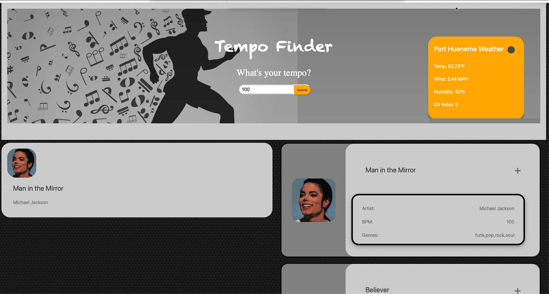 Tempo Finder